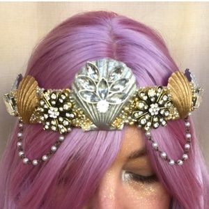Sparkly Mermaid Crown